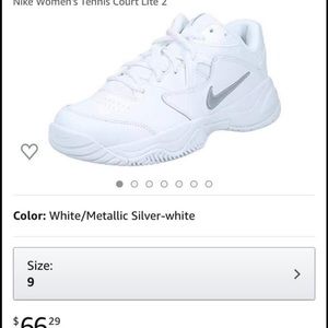 Nike Tennis Court Shoes Size 9